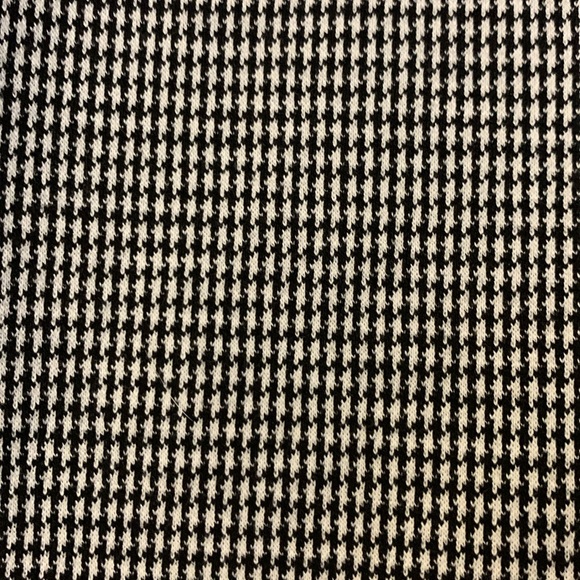 Loft Women's Houndstooth Pintucked Pull-On Flare Pants Size XL High Rise - Picture 13 of 14